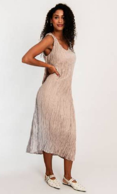Alquema Havana Dress - SILVER SAND