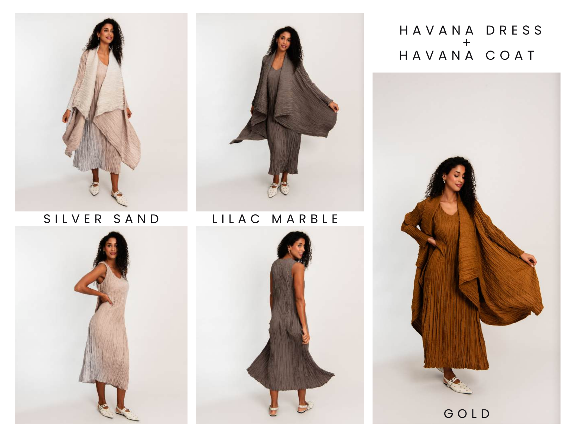Alquema Havana Coat - SILVER SAND