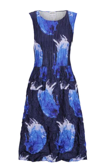 Alquema Smash Pocket Dress - BLUE SPLASH