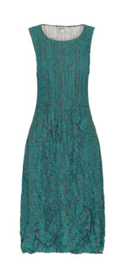 Alquema Smash Pocket Dress - PEACOCK SCROLL