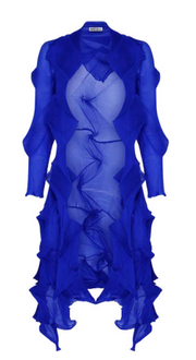 Alquema Jacqui Coat - ROYAL BLUE
