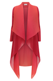 Alquema Long Collare Coat - WATERMELON SORBET