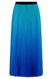 Alquema Boxy Skirt - AQUA TO ROYAL