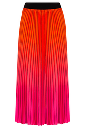 Alquema Boxy Skirt - FLAME TO BEET