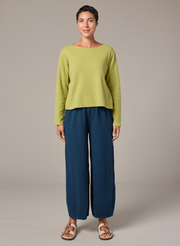 CUT LOOSE Pucker Doublecloth Long Sleeve Top - 2246787