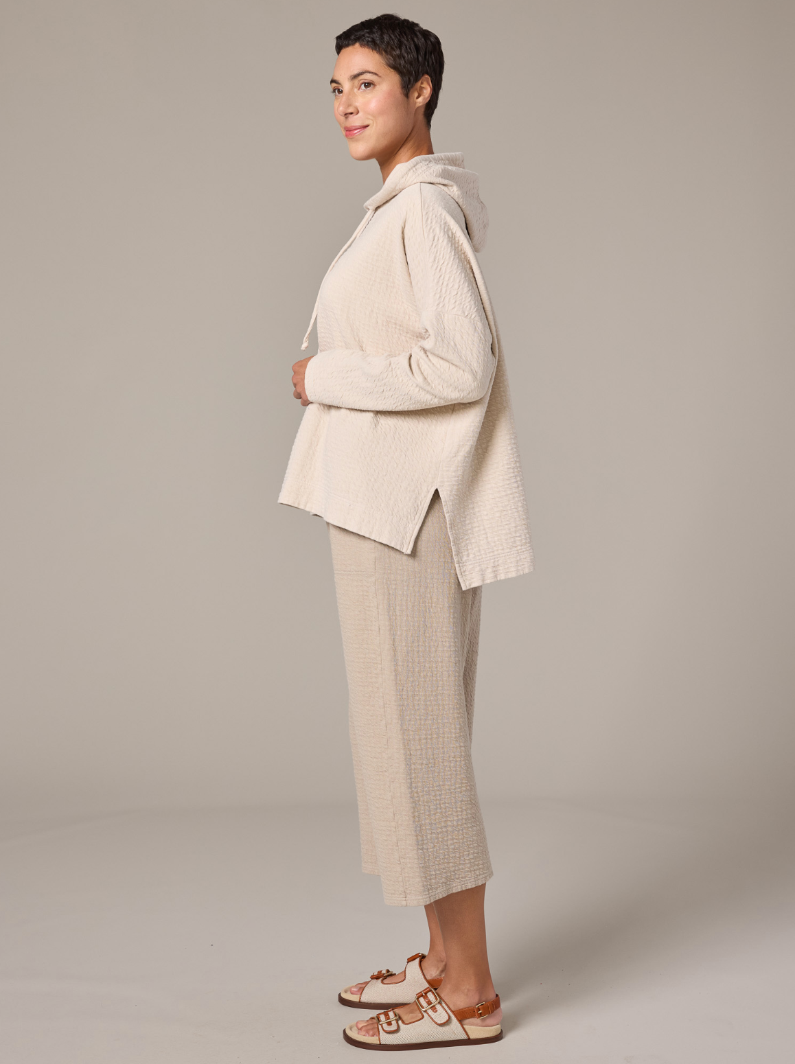 CUT LOOSE Pucker Doublecloth Sweatshirt - 2246198