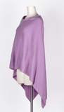 Dolma Cashmere Poncho - LILAC