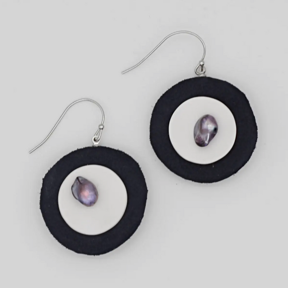 SYLCA White Inga Earring