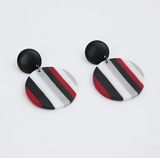 SYLCA Striped Finley Earring