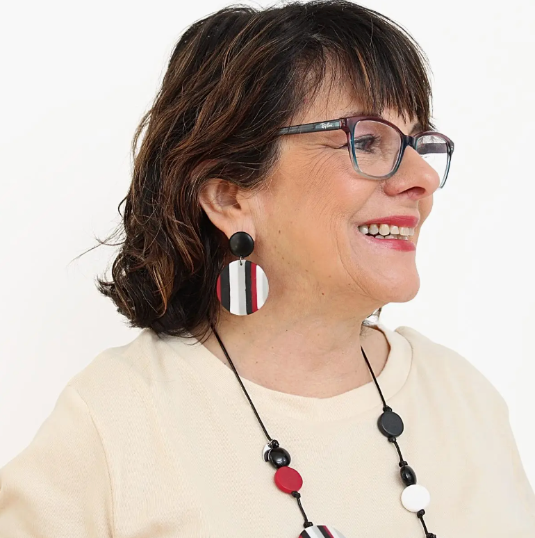 SYLCA Striped Finley Earring