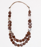 SYLCA Double Strand Marble Joelle Necklace