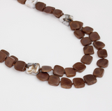 SYLCA Double Strand Marble Joelle Necklace