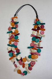 SYLCA Multi Triple Strand Elaine Necklace