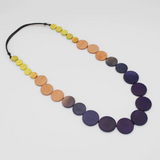 SYLCA City Sunset Bead Statement Necklace