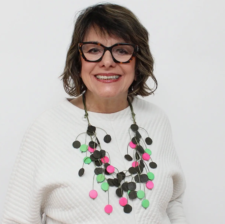 SYLCA Green Penny Dangle Necklace
