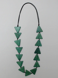 SYLCA Teal Triangle Joyce Necklace