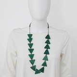 SYLCA Teal Triangle Joyce Necklace