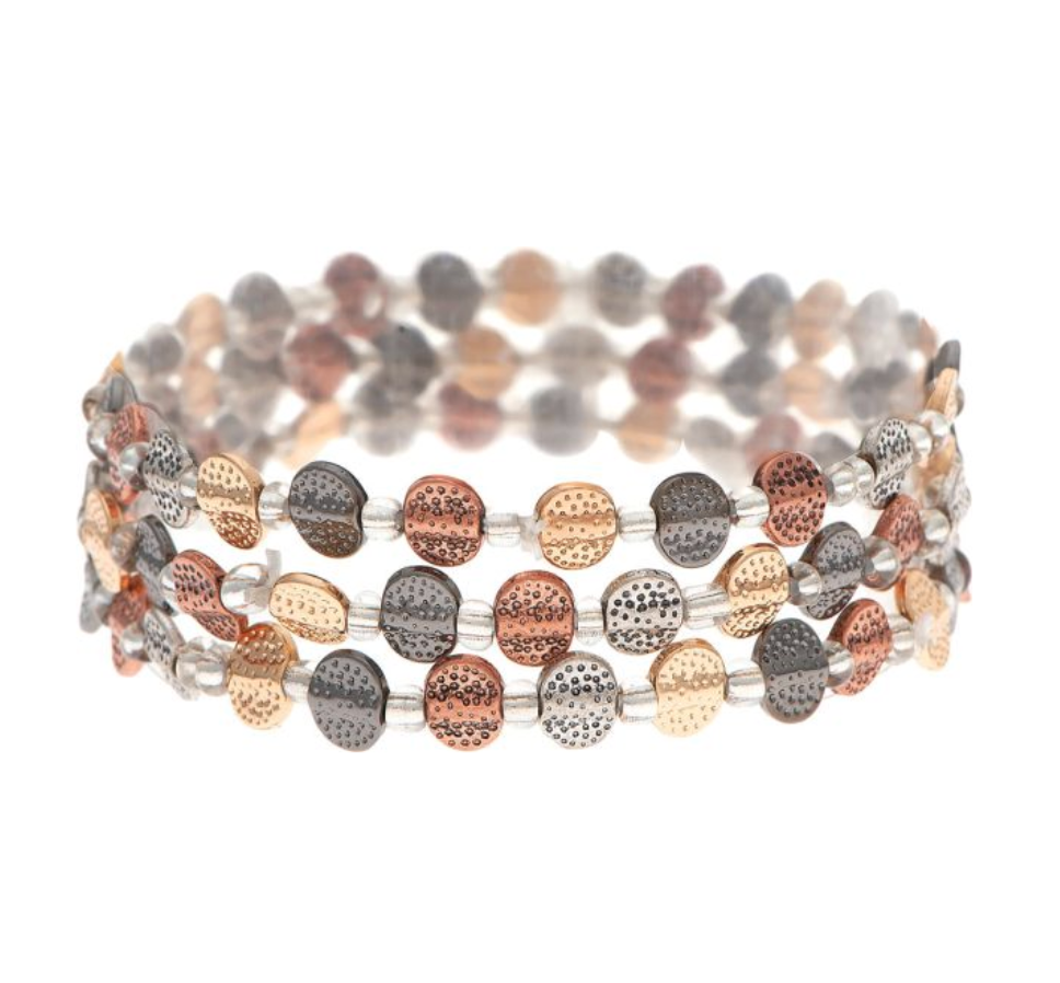 RAIN Multicolor Discs Bracelet