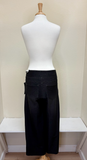 Slim-sation Wide Leg Jean Pant (M35706PM) - BLACK DENIM