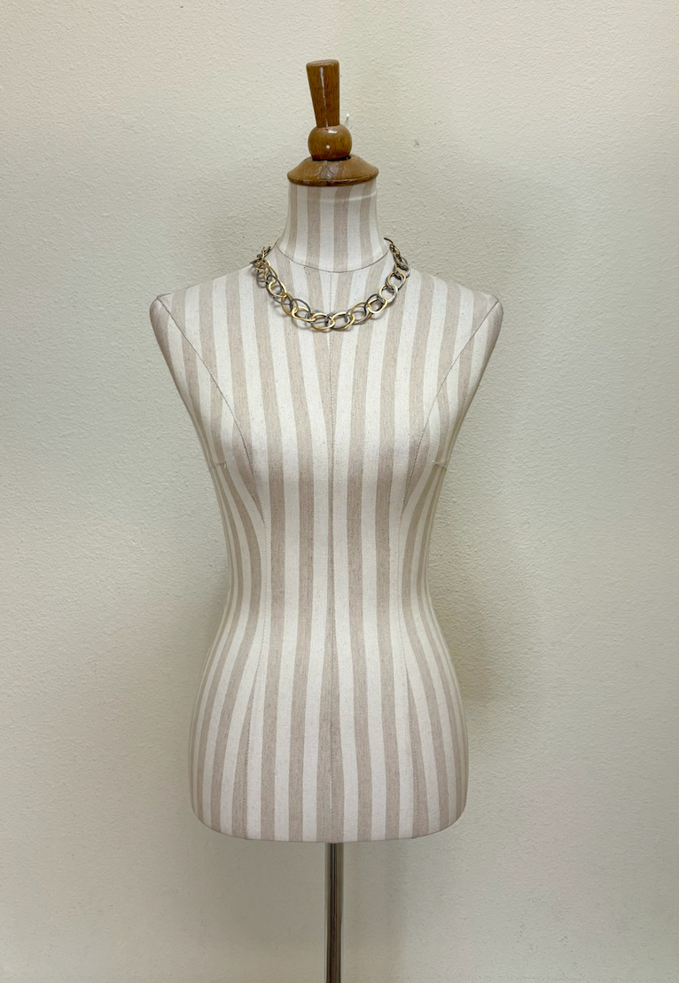 MANJUSHA Multicolor Chain Necklace