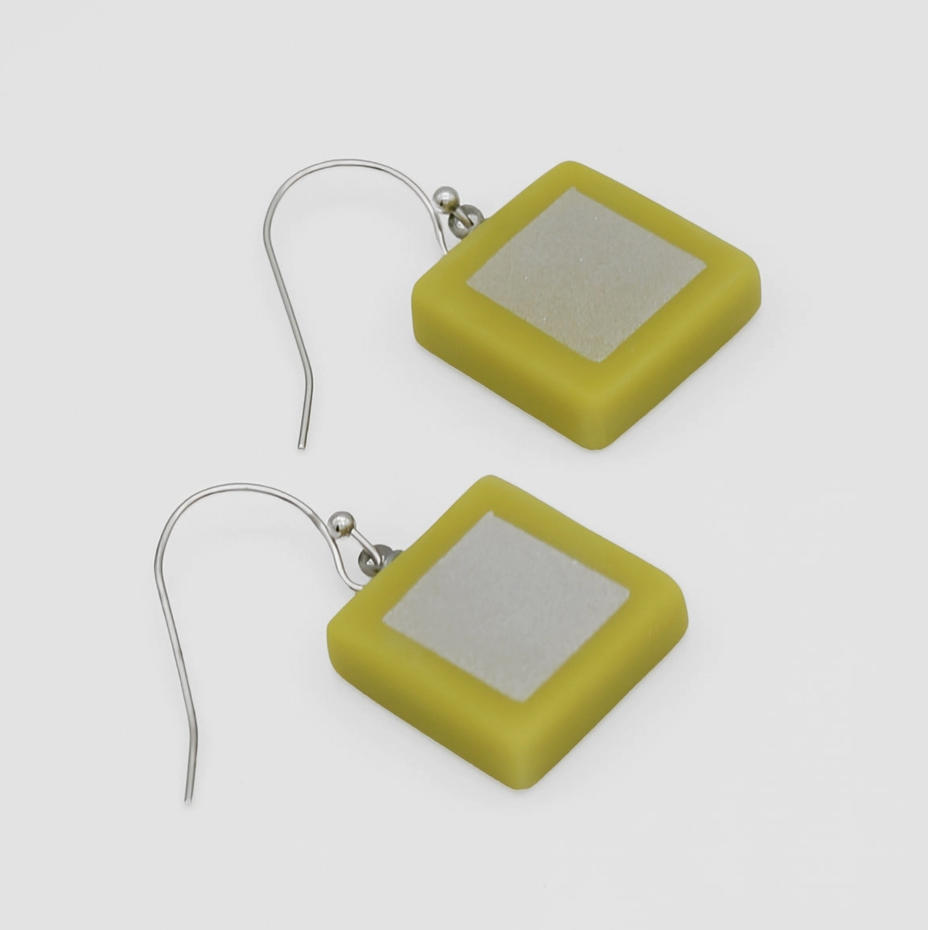 SYLCA Lime Mira Verde Earrings