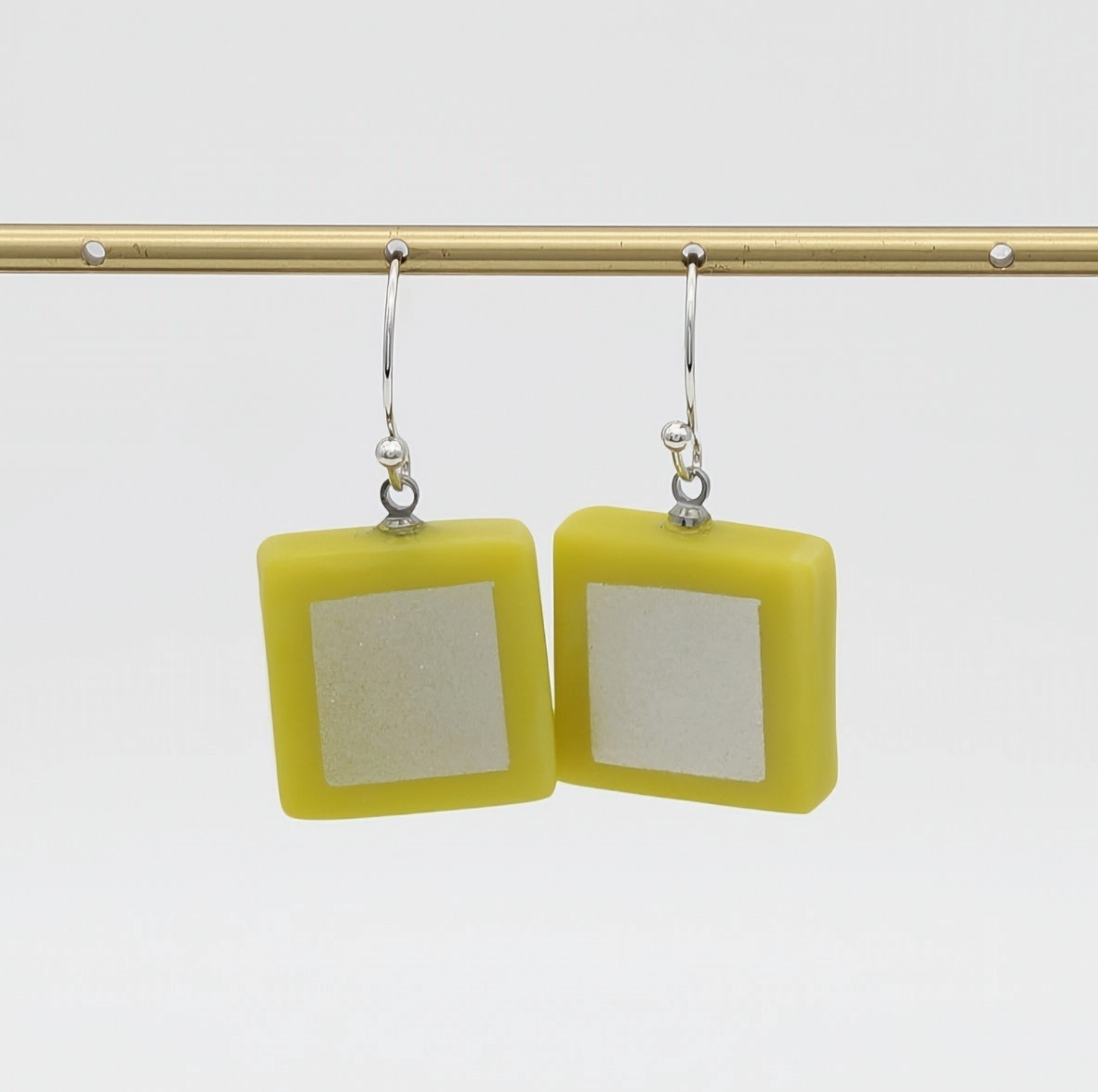 SYLCA Lime Mira Verde Earrings