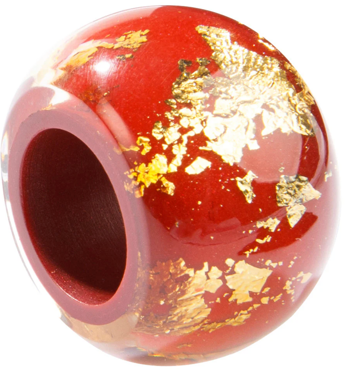 ZSISKA Bliss Glam Winter Red with Gold Flakes Bead - SBGWRD - RED