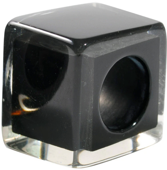 ZSISKA Bliss Chill Black Cube Bead