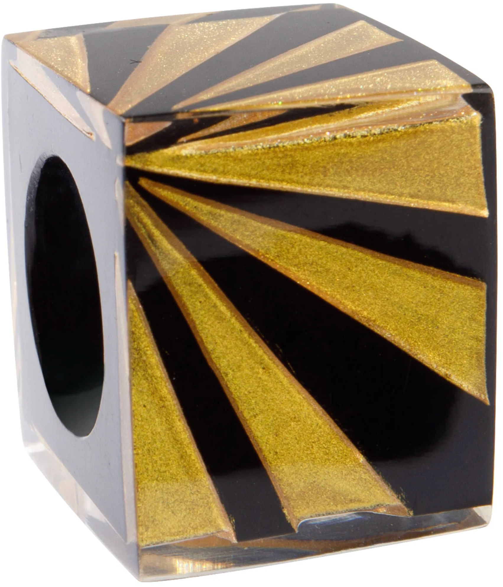ZSISKA Bliss Glitz Gold Art Deco Bead