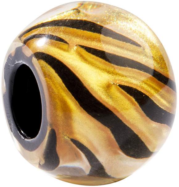 ZSISKA Bliss Glitz Gold Animal Print Bead