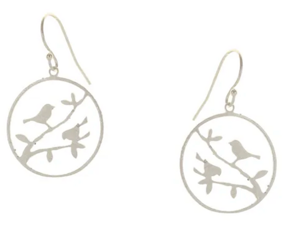 Takobia Birds on Branches Earrings - 3871