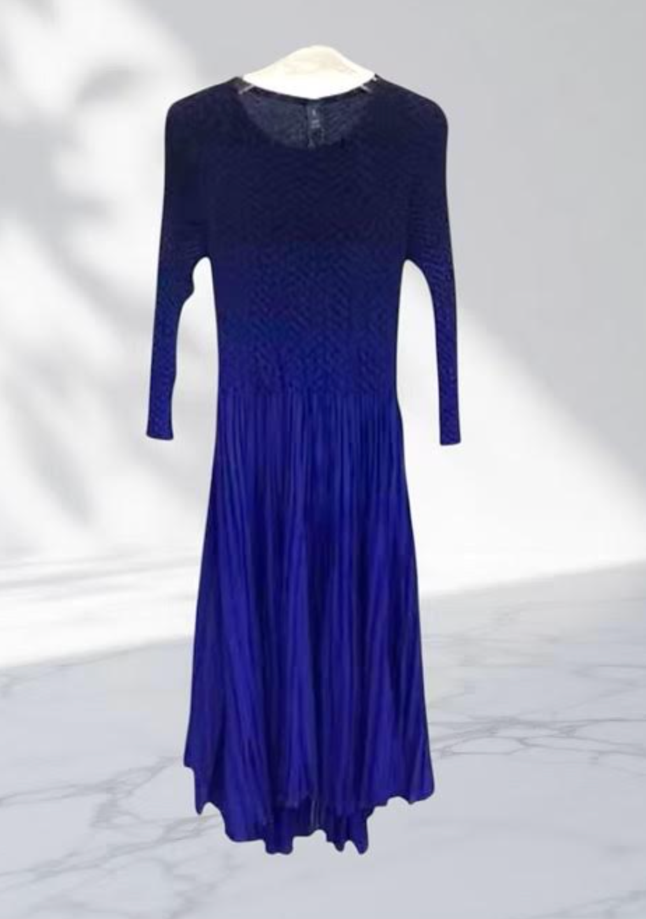 Vanite Couture Dress - 22138-1 - ROYAL OMBRE