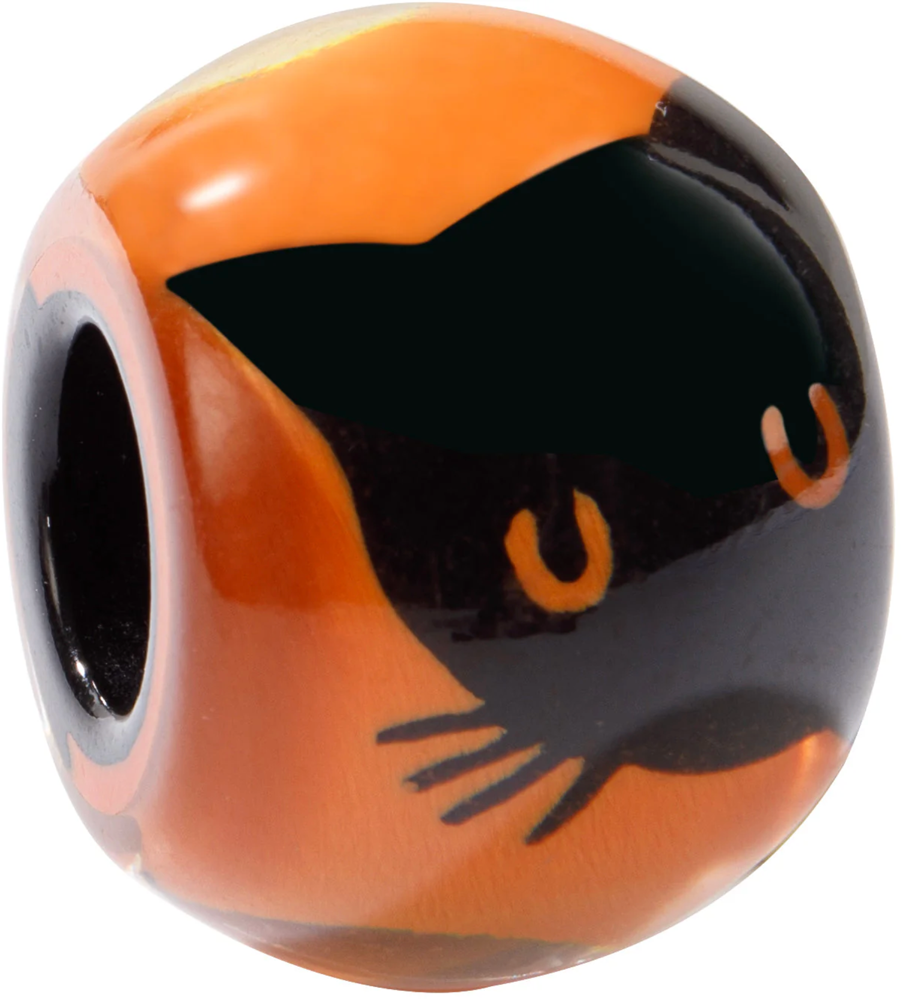 ZSISKA Bliss Musee Russet Cat Bead
