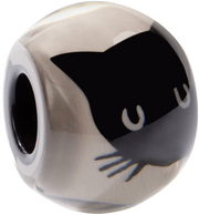 ZSISKA Bliss Musee Grey Cat Bead