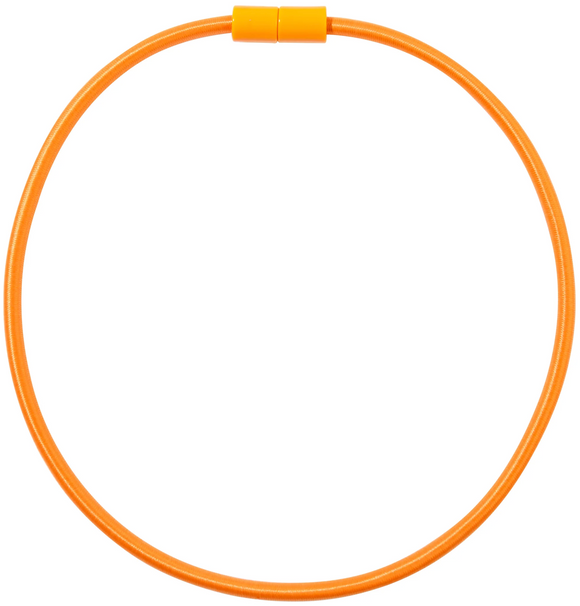 ZSISKA Bliss Orange Magnetic Closure Long Cord