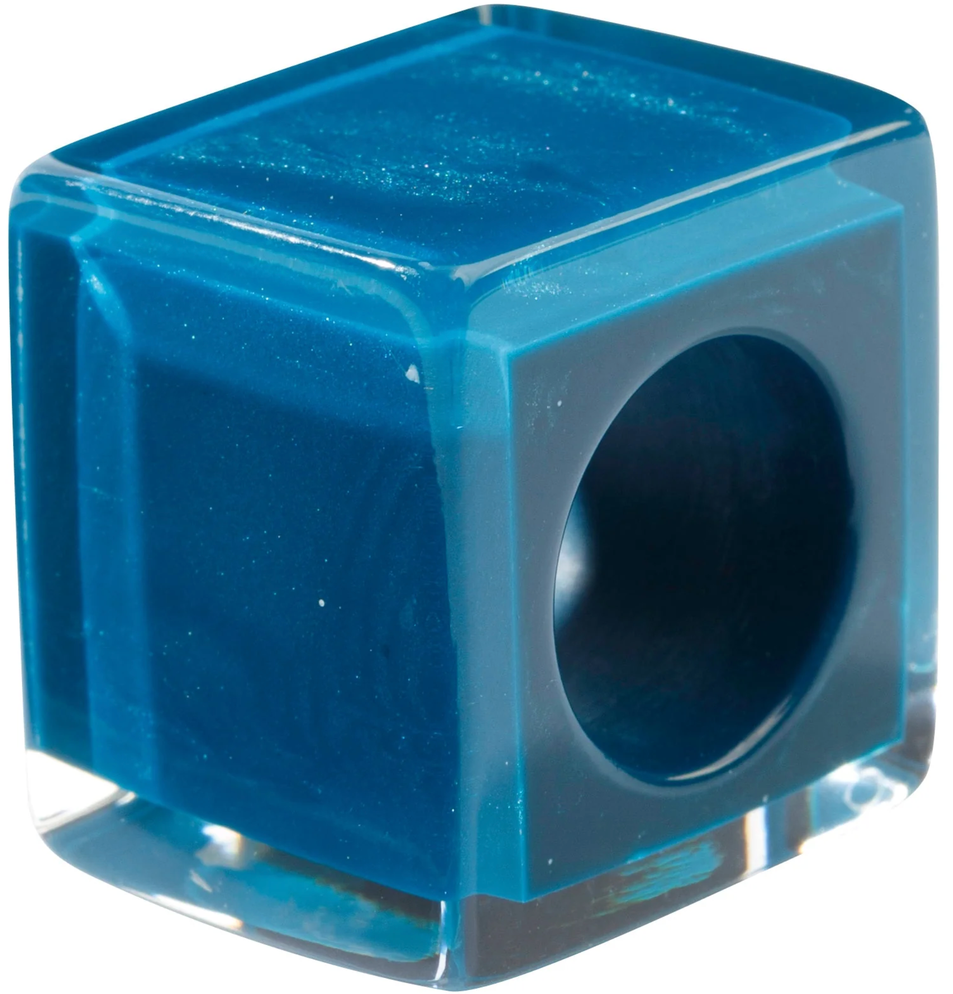 ZSISKA Bliss Chill Teal Cube Bead