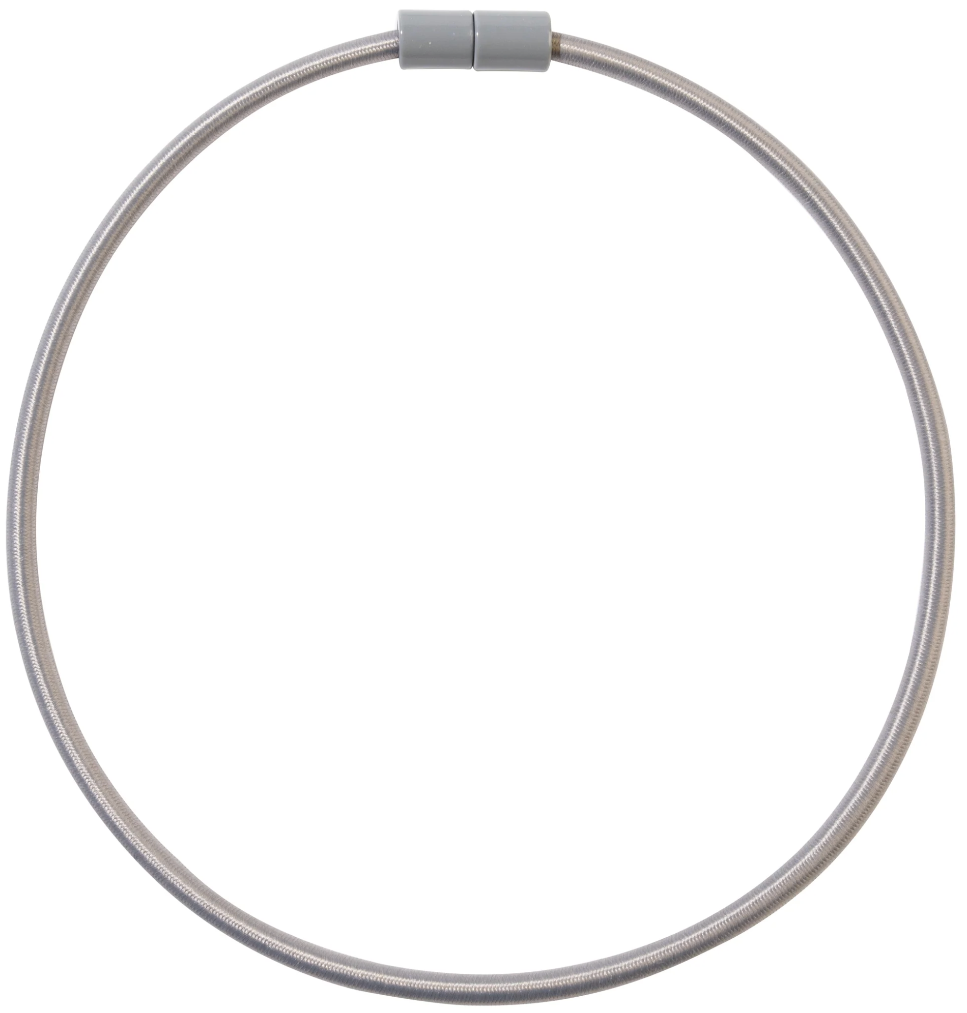 ZSISKA Bliss Light Grey Magnetic Closure Short Cord