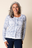 Habitat Softly Stamped Cardigan - 82318 - WHITE