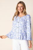 Habitat Connect The Dots Cardigan - 88225 - CORNFLOWER