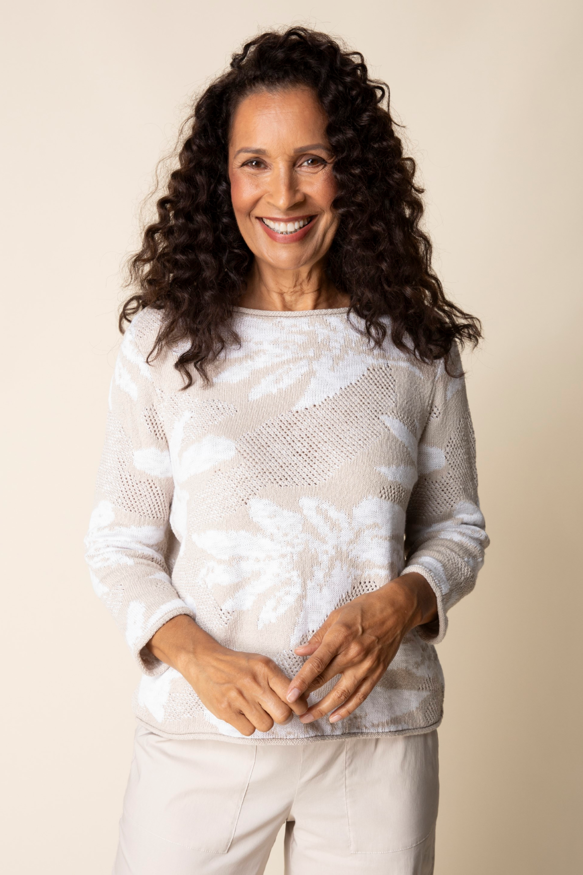 Habitat Sunflower Stiches Pullover - 83500 - WILLOW