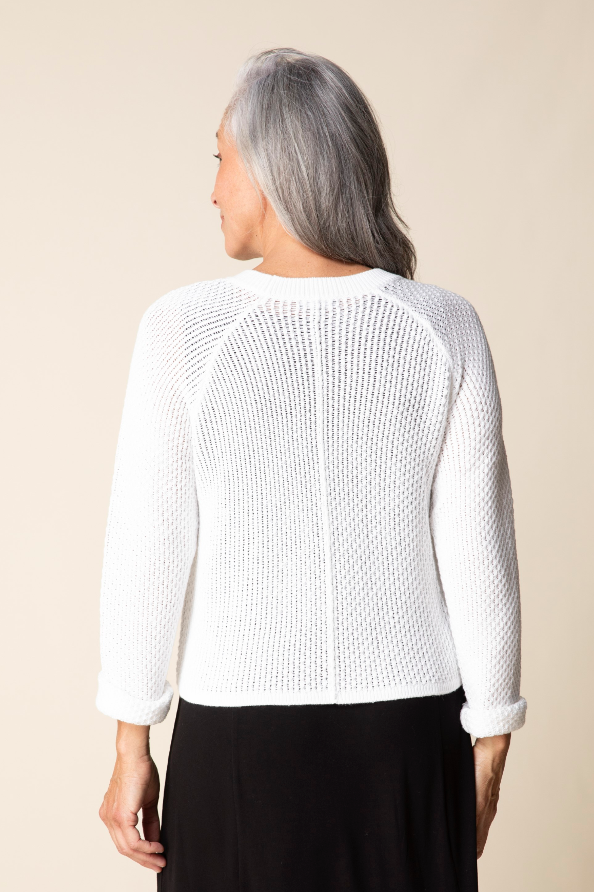 Habitat Coastal Crochet Cardigan - 84017 - WHITE