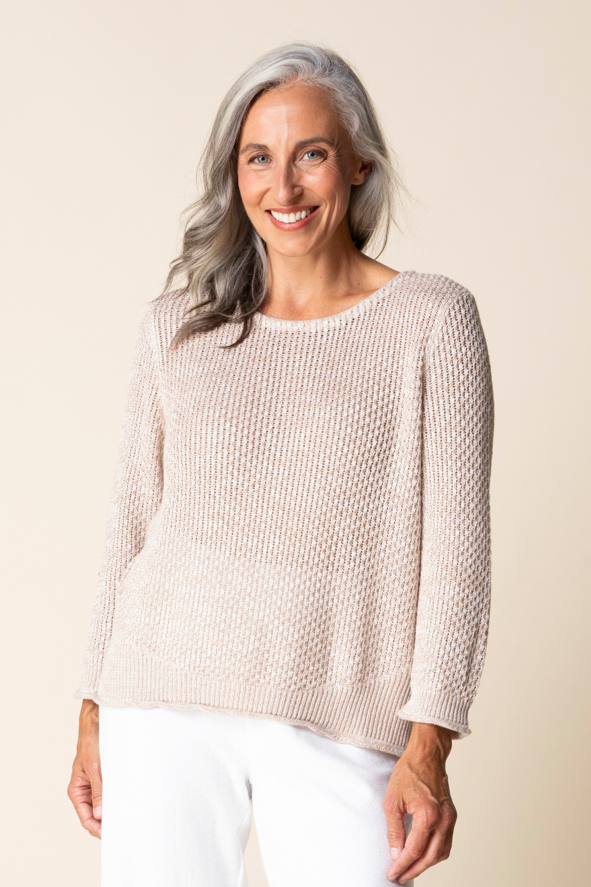 Habitat Coastal Crochet Regatta Sweater - 84015 - WILLOW