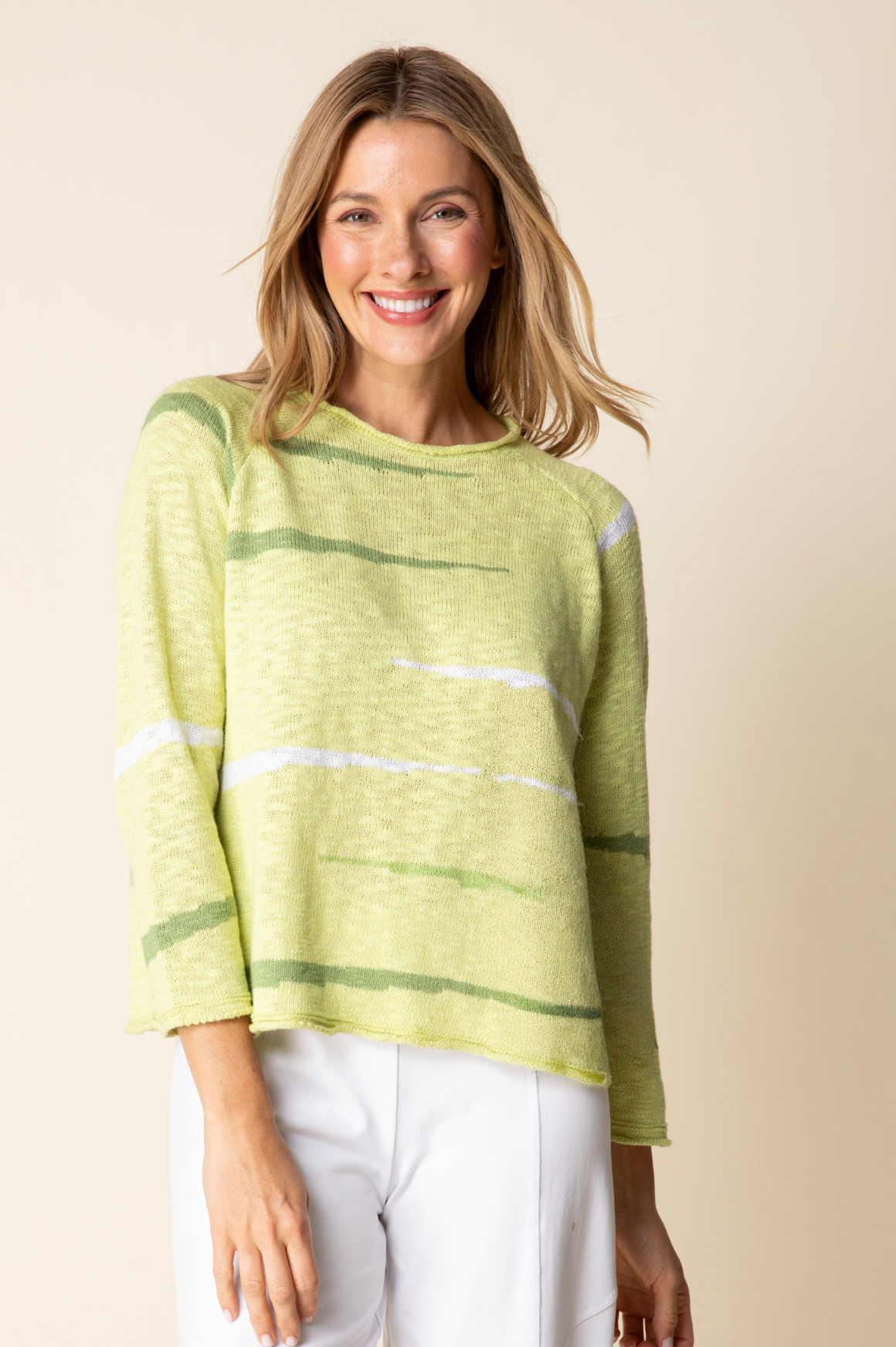 Habitat Boardwalk Sweaters Raglan Pullover - 89702 - ALOE