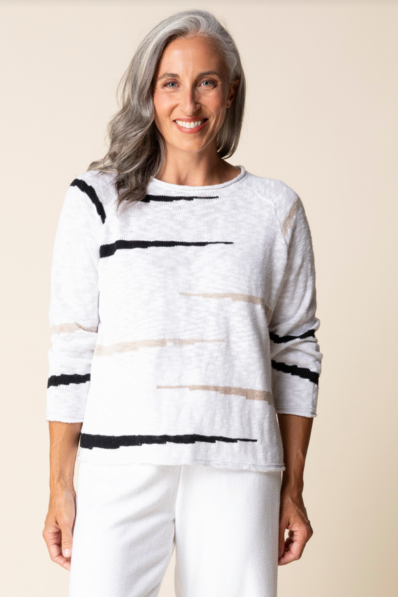 Habitat Boardwalk Sweaters Raglan Pullover - 89702 - WILLOW