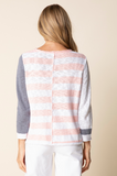 Habitat Yin Yang Patchwork Pullover - 89614 - BLUSH