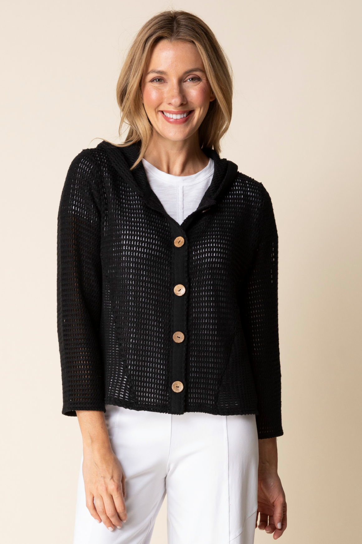 Habitat Summer Breeze Cardigan - 85837 - BLACK