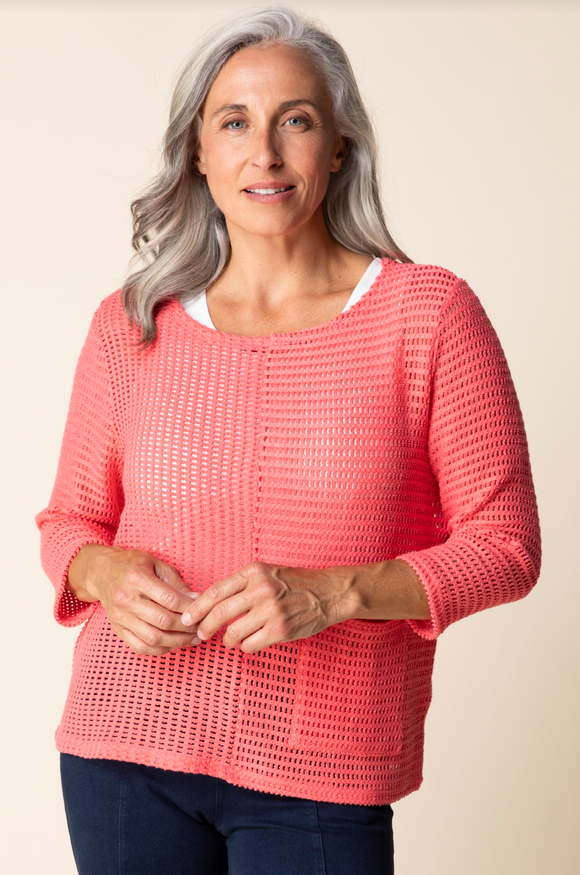 Habitat Summer Breeze Pullover - 85840 - CORAL