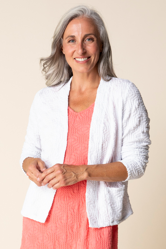 Habitat Sunburst Knit Cardigan - 20719 - DEWDROP (NOT WHITE)