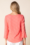 Habitat Sunburst Knit Swing Top - 20718 - CORAL