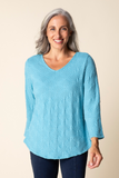 Habitat Sunburst Knit Swing Top - 20718 - DEWDROP